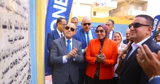 صناع الخير عضو التحالف الوطني تفتتح مدرسة حنون الابتدائية بالغربية ..صور