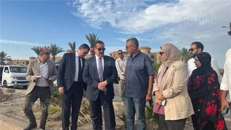 محافظ بورسعيد يتابع الموقف التنفيذي لمشروع ازدواج ورفع كفاءة طريق التفريعة ببورفؤاد