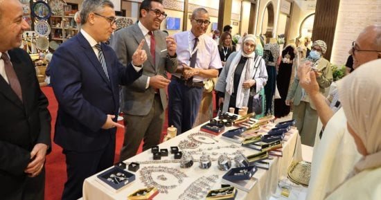 زيارات دبلوماسية وآلاف الزوار من العرب والأجانب وحفلات فى معرض تراثنا