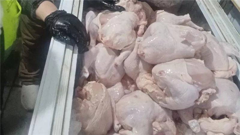 التحفظ على 378 كيلو لحوم دواجن وكبدة فاسدة في حملة تموينية بالفيوم