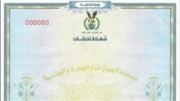 شهادة التحركات من الجوازات، المستندات المطلوبة وأماكن استخراجها