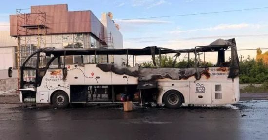 مقتل شخص فى هجوم بمسيرة على حافلة تقل 31 راكبا فى زابوروجيا.. وروسيا تكشف التفاصيل