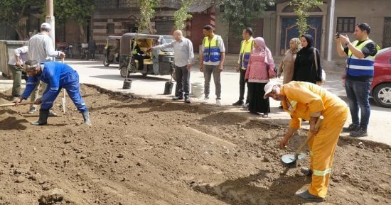محافظ أسيوط: إزالة مقلبين عشوائيين للقمامة وزراعة الأشجار بمدينة ساحل سليم