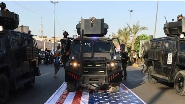 الجيش العراقي يلقي القبض على المتورطين في واقعة إهانة العلم الأمريكي