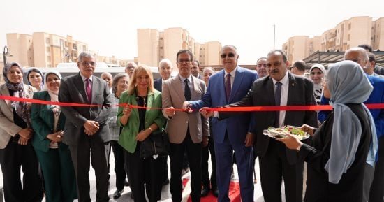 افتتاح مجمع العيادات الخارجية ومركز الاختبارات الإلكترونية بجامعة بنها الأهلية