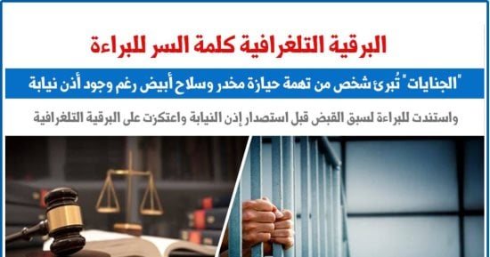 كيف تصبح البرقية التلغرافية كلمة السر فى الحصول على البراءة؟.. الجنايات تجيب