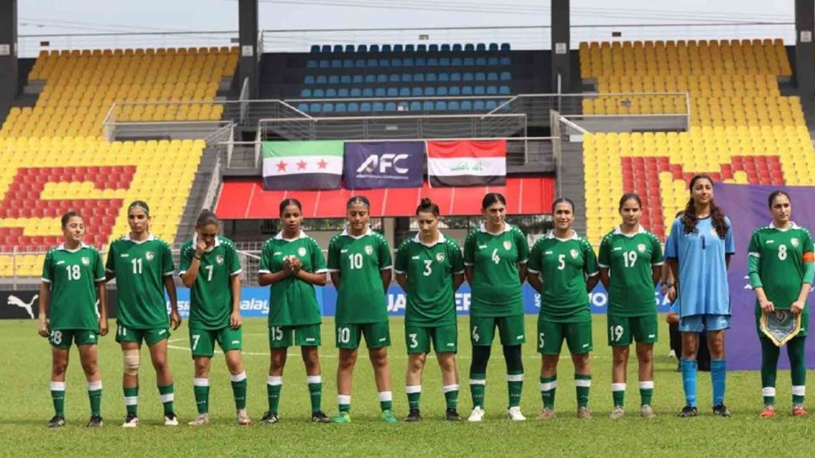 منتخب ناشئات كرتنا خارج الحسابات الآسيوية