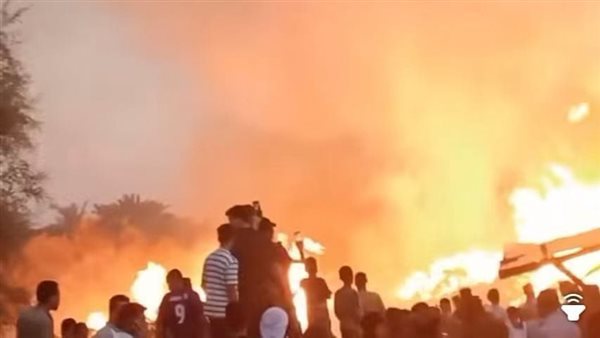 الحماية المدنية تخمد حريقا شب في أرض زراعية بالفيوم