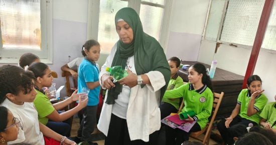 محافظة الإسماعيلية تنظم فعاليات توعوية لتعزيز الوعي البيئي لدى الطلاب