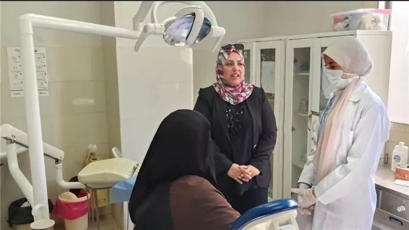 انطلاق القافلة الطبية لجامعة الأزهر بمستشفى نخل المركزي بشمال سيناء