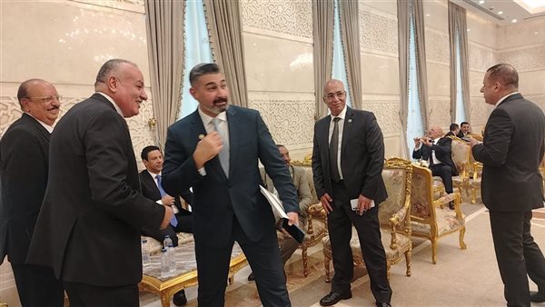توافد أعضاء الشيوخ على مقر المجلس بالعاصمة الجديدة