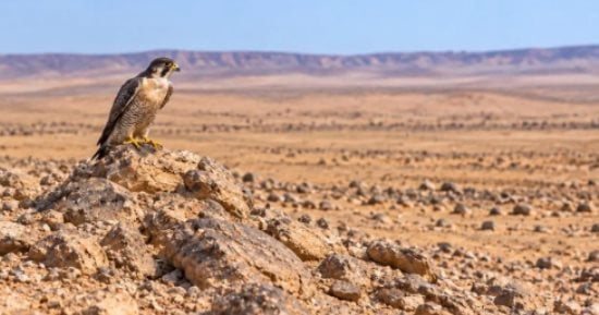 "الشاهين" يعبر الحدود الشمالية السعودية فى أكتوبر.. موسم جديد لعشاق المقناص والصقارة