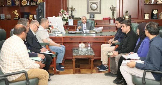 محافظ بنى سويف يواصل متابعة المشروعات الخدمية والإنتاجية ويشدد على تكثيف أعمال النظافة