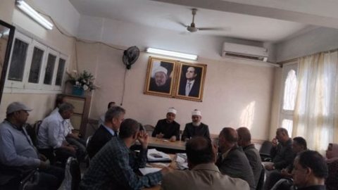 منطقة الغربية الأزهرية تبحث قياس المستوى التحصيلى لطلاب المعاهد