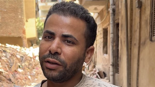 الناجي الوحيد من عقار حدائق القبة المنهار مطالبا بمأوى: «مش عارف أروح فين بأسرتي»