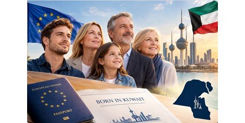 4193 أوروبياً ولدوا ويعيشون في الكويت.. 926 منهم تجاوزوا الأربعين عاماً