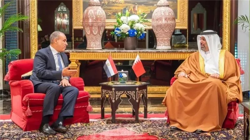 وزير الخارجية يناقش مع وزير المالية البحريني سبل دفع التعاون الاقتصادي والاستثماري بين البلدين