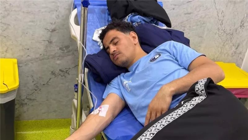 أزمة في بيراميدز بسبب إصابة أحمد توفيق بمزق في العضلة الخلفية