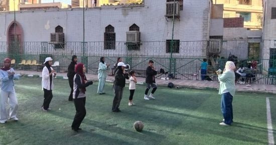 إقبال كبير على فعاليات اللياقة البدنية والعروض الرياضية بأسوان.. صور
