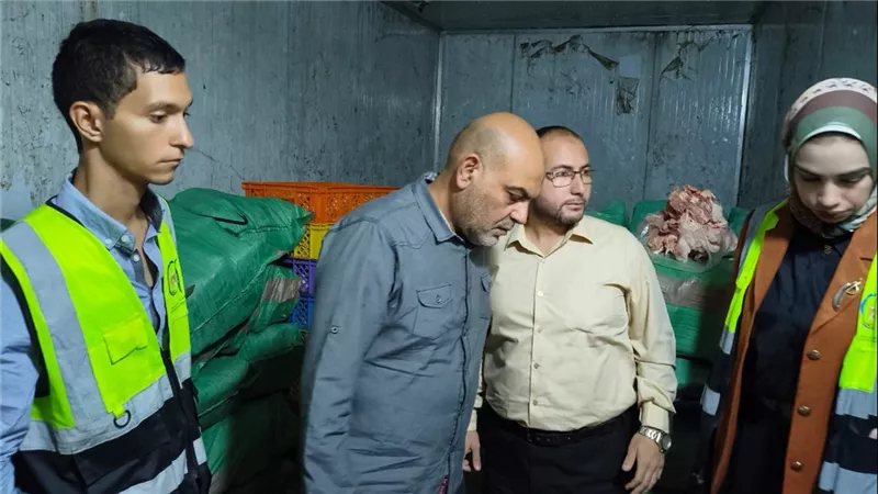 ضبط 3 أطنان هياكل وجلود دواجن غير صالحة للاستهلاك الآدمي بالخصوص