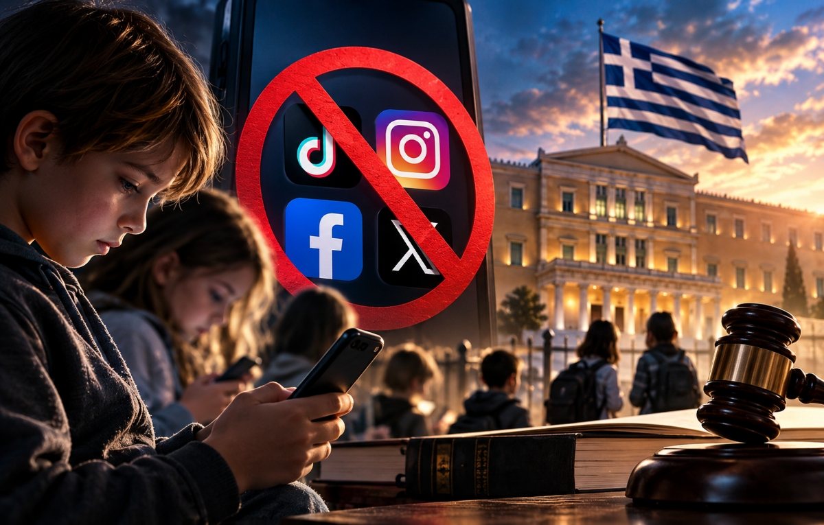 اليونان تحظر مواقع التواصل الاجتماعي على الأطفال دون 15 عامًا