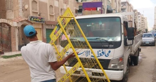 محافظ الإسكندرية: حملات مكثفة بالأحياء تسفر عن ضبط ورفع 778 حالة إشغال