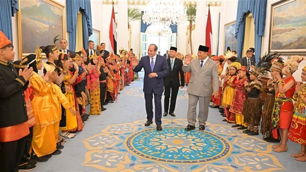 مصر وإندونيسيا يرحبان بتعزيز التعاون التجاري والاقتصادي والاستثماري