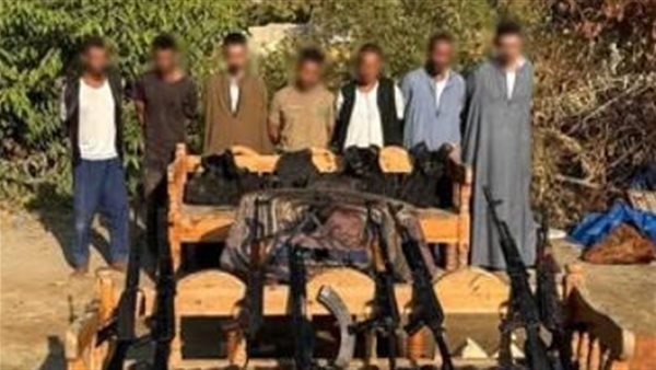 استولوا على 600 فدان بالسلاح، سقوط 7عناصر شديدة الخطورة في قبضة الأمن بالجيزة