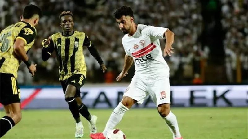 الدوري المصري، تعادل سلبي بين الزمالك والمقاولون بعد مرور 25 دقيقة