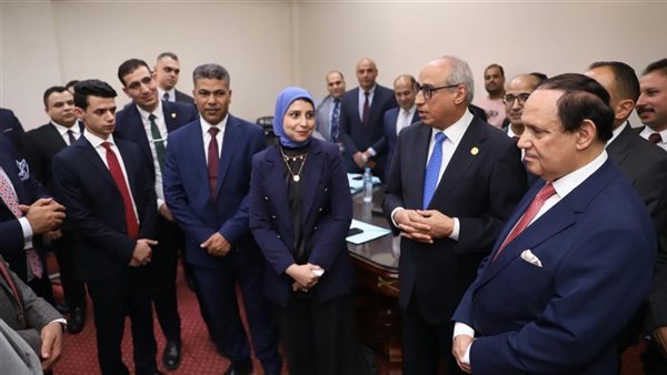 لتطوير الأداء القضائي، رئيس مجلس الدولة يزور مقر محاكم مجلس الدولة بالقليوبية