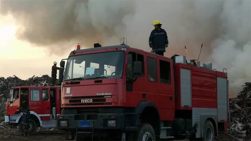 إخماد حريق اندلع بوحدة الكمبيوتر بمدرسة موشا بأسيوط دون خسائر بشرية