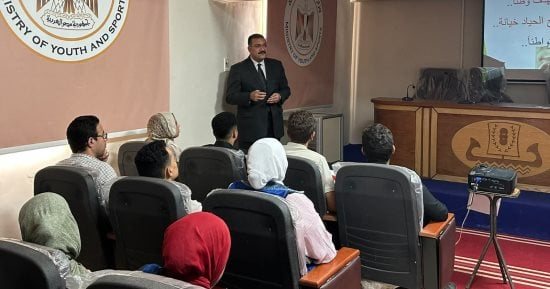 ندوة حول الهوية الوطنية والشباب والدولة بشباب كفر الشيخ