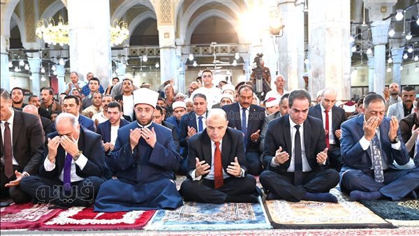 وزير الأوقاف ومحافظ الغربية ورئيس الوطنية للإعلام يؤدون صلاة الجمعة بمسجد السيد البدوي