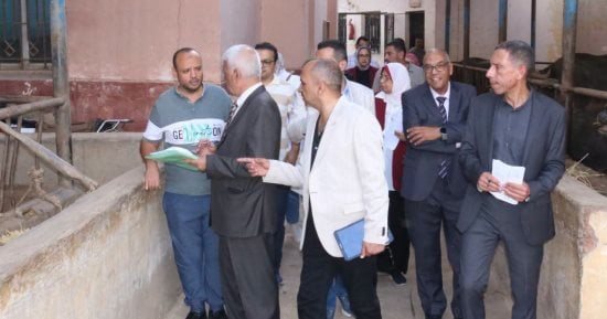 طب بيطرى بنها تستقبل لجنة اعتماد البورد المصرى لتخصص طب وجراحة المجترات والإبل