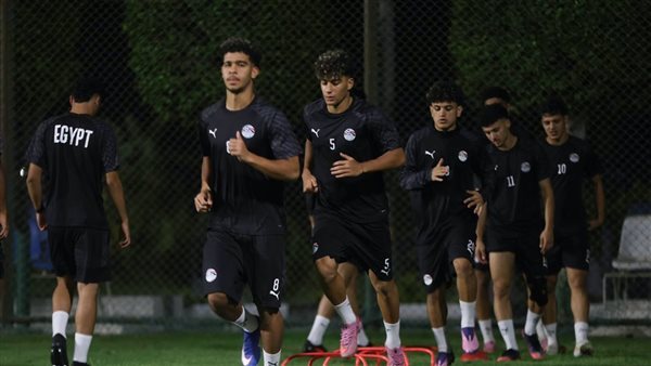 منتخب شباب 2007 يختتم تدريباته استعدادًا لمواجهة المغرب بتصفيات شمال أفريقيا