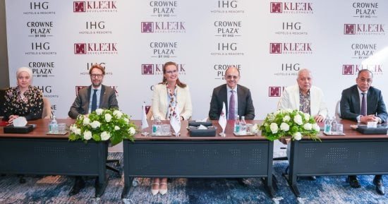 شركة Kleek developments توقع اتفاقية إدارة فندق كراون بلازا القاهرة الجديدة مع IHG العالمية
