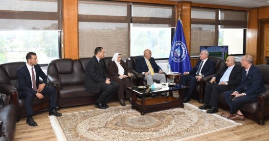 جامعة قناة السويس تبحث مع اتحاد الرماية إطلاق برنامج متخصص وإنشاء ميدان متكامل بكلية علوم الرياضة