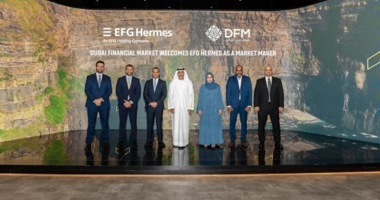 شركة EFG Hermes UAE تطلق خدمات صناعة السوق وتوفير السيولة في سوق دبي المالي