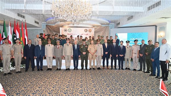 افتتاح الدورة العربية العسكرية الرابعة للتنظيم والإدارة في المجال الرياضي
