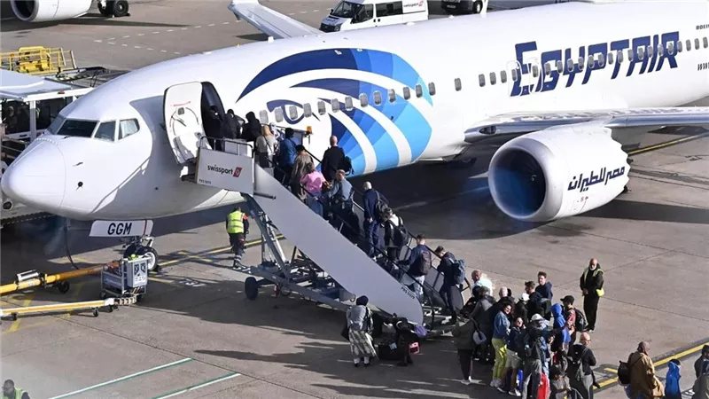 مصر للطيران تفتح بوابة جديدة إلى بريطانيا بتدشين خط برمنجهام (صور)