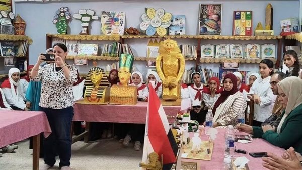 التراث الحضاري بالشرقية ينظم ندوة تثقيفية ورحلة تعليمية لـ 150 طالبة بههيا
