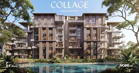 PRE Group تطلق مرحلة جديدة من الشقق الفندقية Collage داخل مشروع Ivoire East بالقاهرة الجديدة