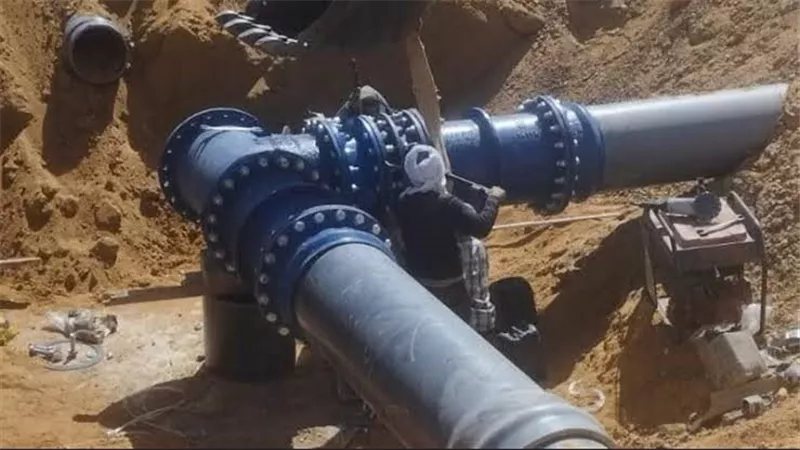 تعرف على الموقف التنفيذي لمشروع خطوط ري المناطق الصناعية واللوجستية بأكتوبر الجديدة