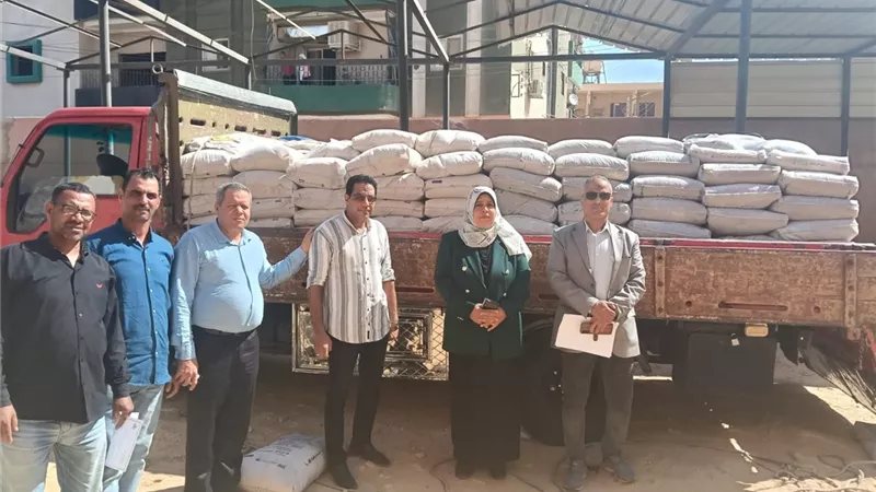 ضربة فجرية، ضبط 10 أطنان أسمدة مغشوشة ومقلدة بالوادي الجديد
