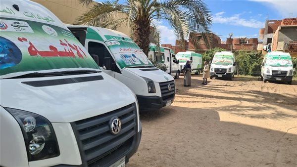 قافلة طبية لـ "صحة البحيرة" تفحص 2131 مواطنا في قرية الحدين