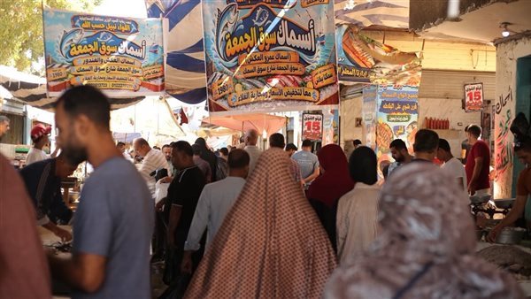 إقبال المواطنين بالإسماعيلية على مبادرة بيع أسماك بأسعار مخفضة (صور)