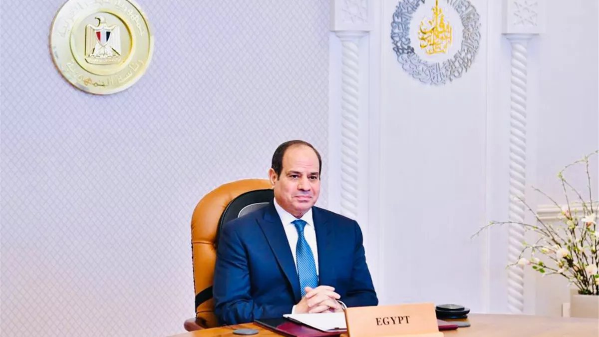 السيسي يشدد على تضافر الجهود الدولية لدعم دور الأمم المتحدة في تسوية النزاعات سلميًا