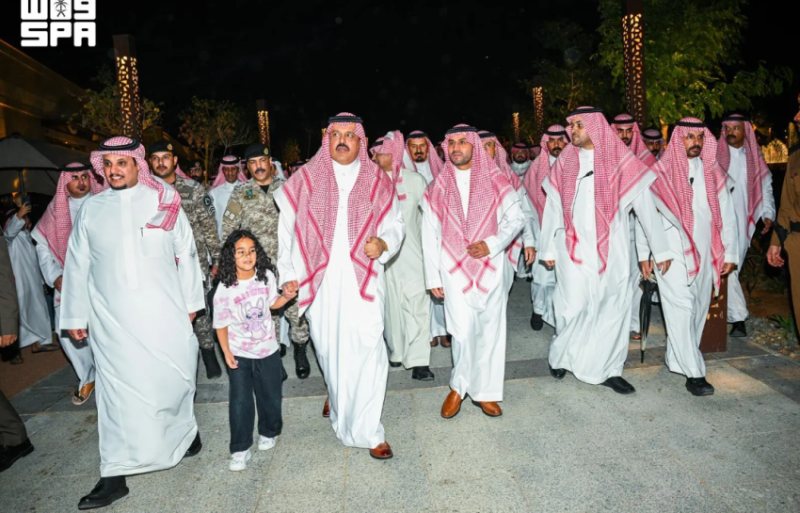 أمير منطقة حائل يرعى حفل افتتاح المنطقة المركزية