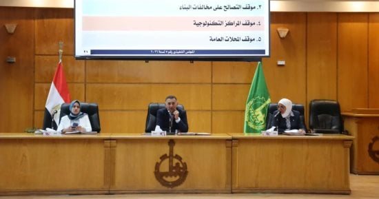 محافظ القليوبية يوجه برفع درجة الاستعداد لموسم الأمطار ومتابعة المشروعات الخدمية