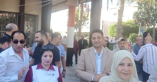 إقبال من أعضاء الجمعية العمومية على انتخابات نادي كفر الشيخ الرياضي